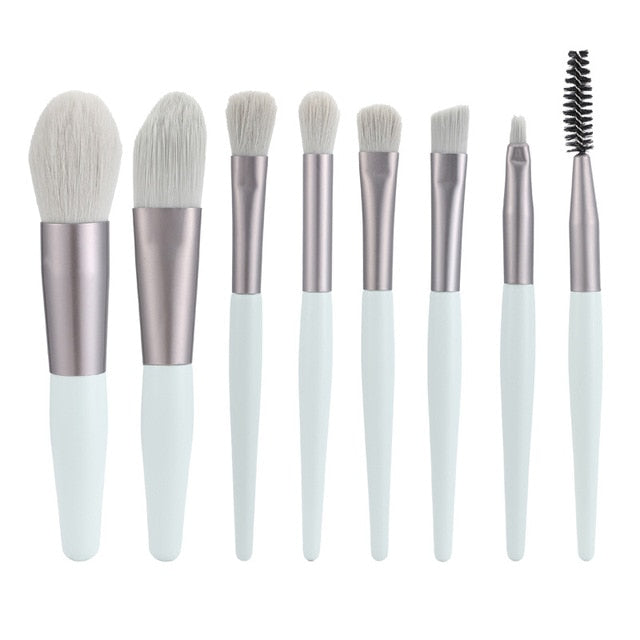 8 Stuks Make-up Kwasten Set