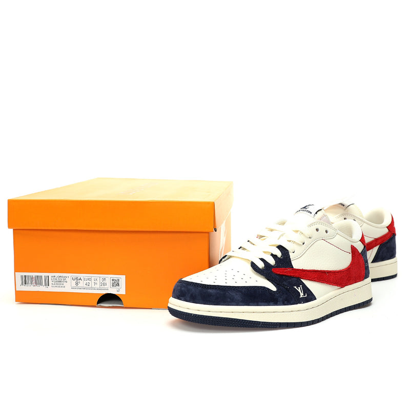 AIR JORDAN 1 LOW OG SP "BEIGE/NAVY/RED LV"