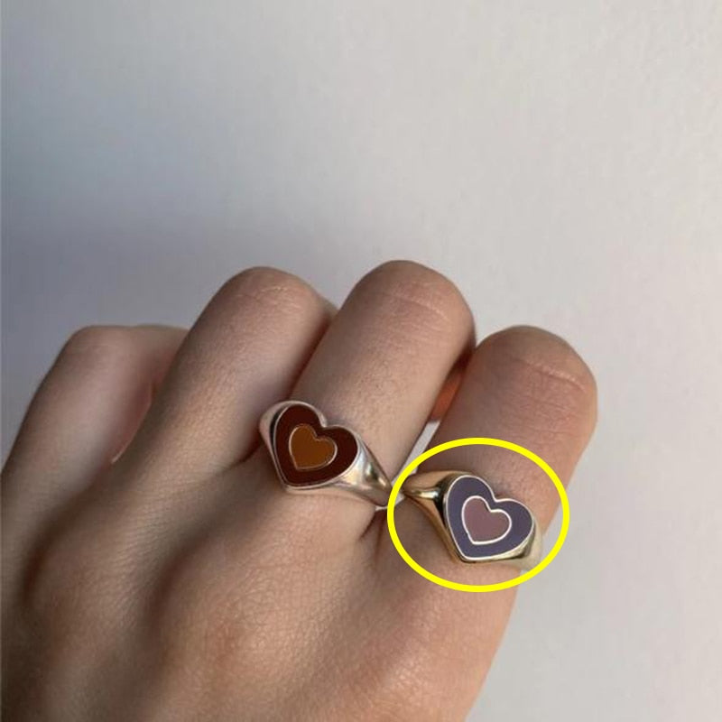Creatieve Liefdes Hart Ring