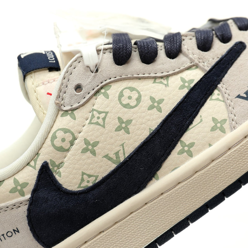 AIR JORDAN 1 LOW OG SP BEIGE/NAVY LV MONOGRAM