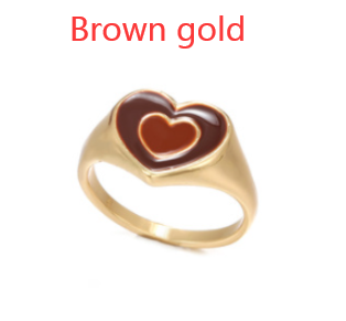 Creatieve Liefdes Hart Ring