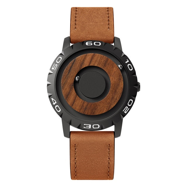 IJzeren Bal Magnetische Wijs Horloge voor Heren