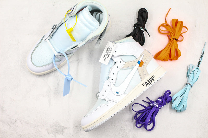 Nike Jordan 1 Retro High x Off White White