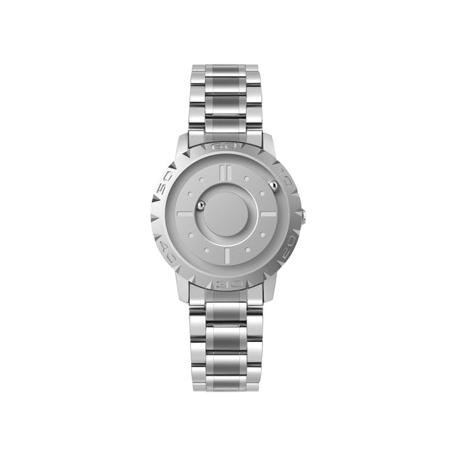 IJzeren Bal Magnetische Wijs Horloge voor Heren
