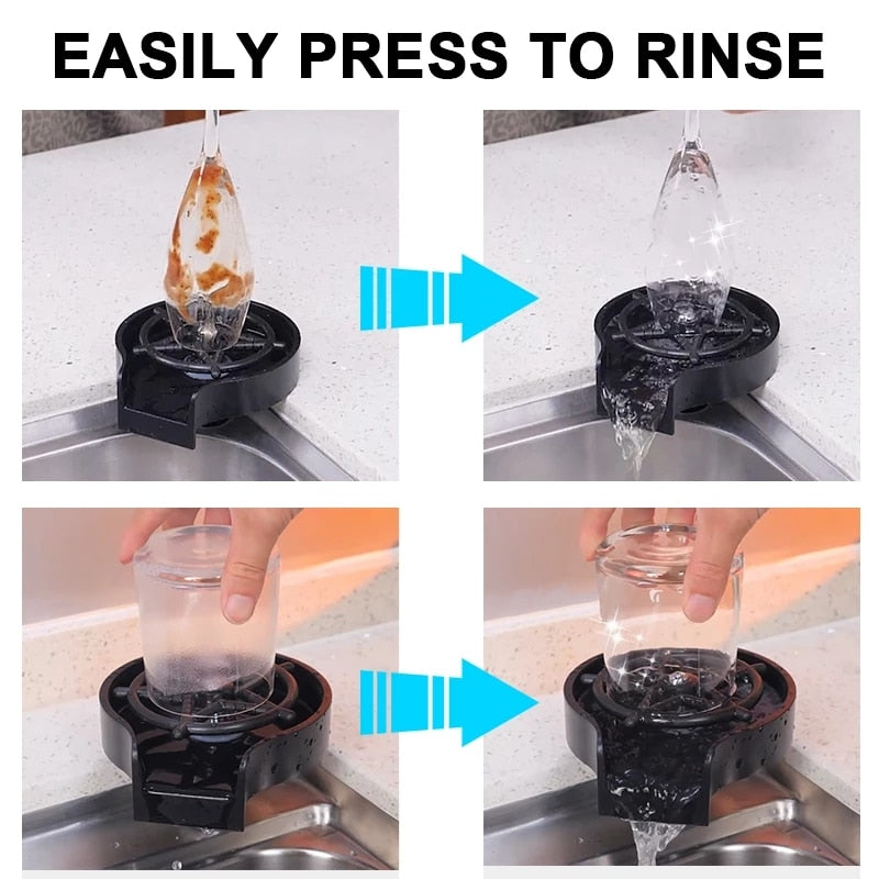 Glazen Spoeler Automatische Kopjeswasser