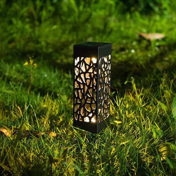 Op Zonne-energie Waterdichte Vintage Tuinlamp