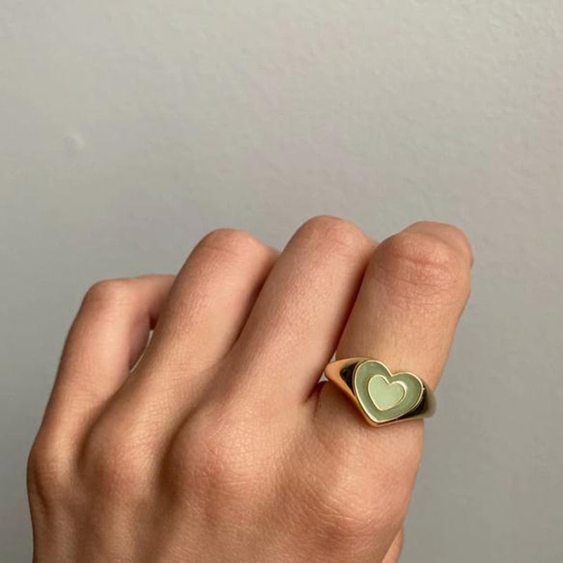 Creatieve Liefdes Hart Ring