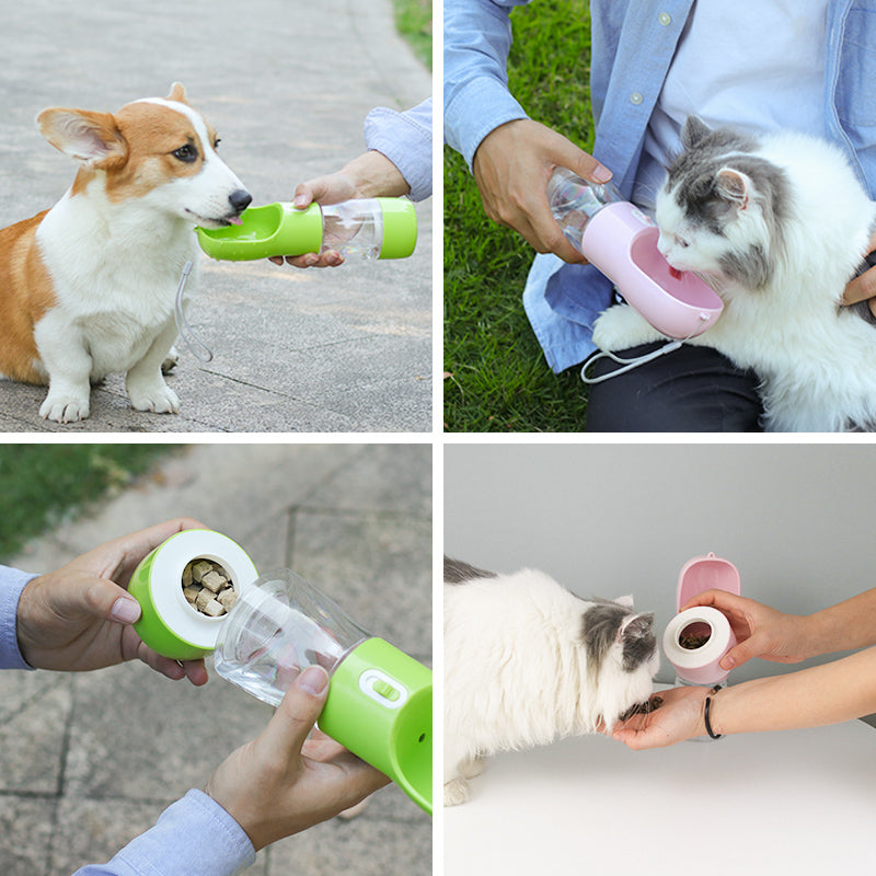 Draagbare honden drinkfles