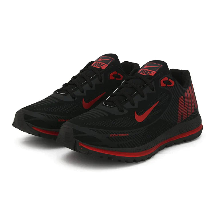 TÊNIS NIKE ZOOM BONDI 6 PRETO RED