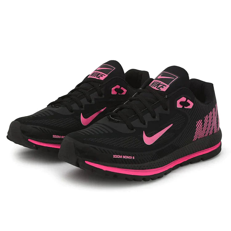 TÊNIS NIKE ZOOM BONDI 6 PRETO PINK