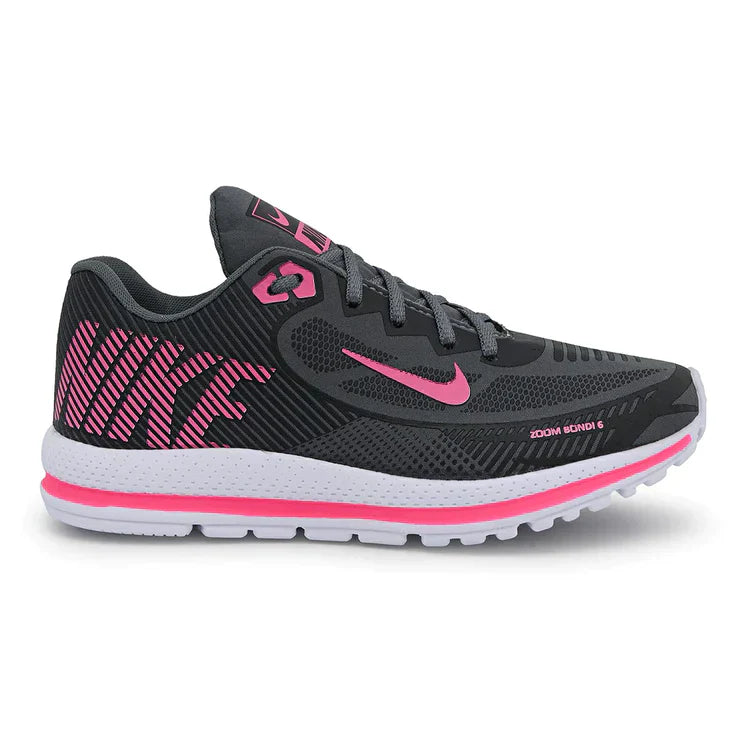 TÊNIS NIKE ZOOM BONDI 6 CINZA PINK