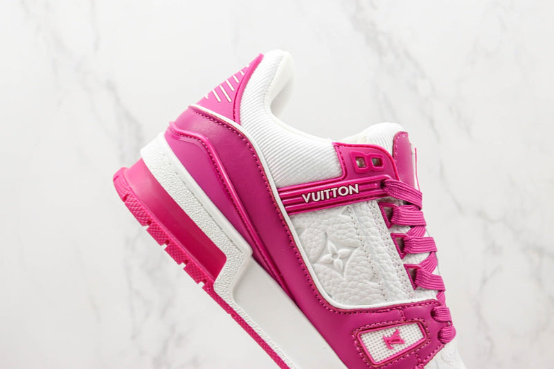 LOUIS VUITTON TRAINER LOW FUCHSIA