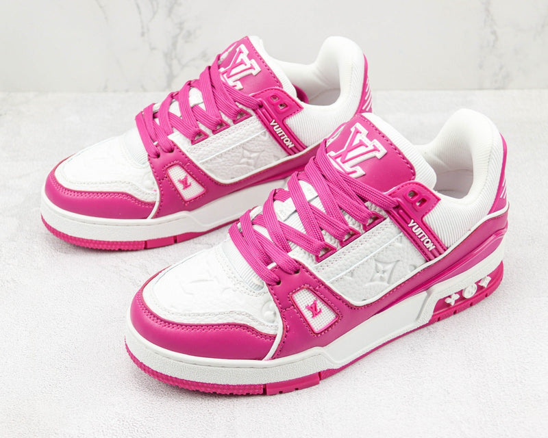 LOUIS VUITTON TRAINER LOW FUCHSIA