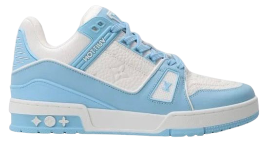 LOUIS VUITTON TRAINER LOW SKY BLUE