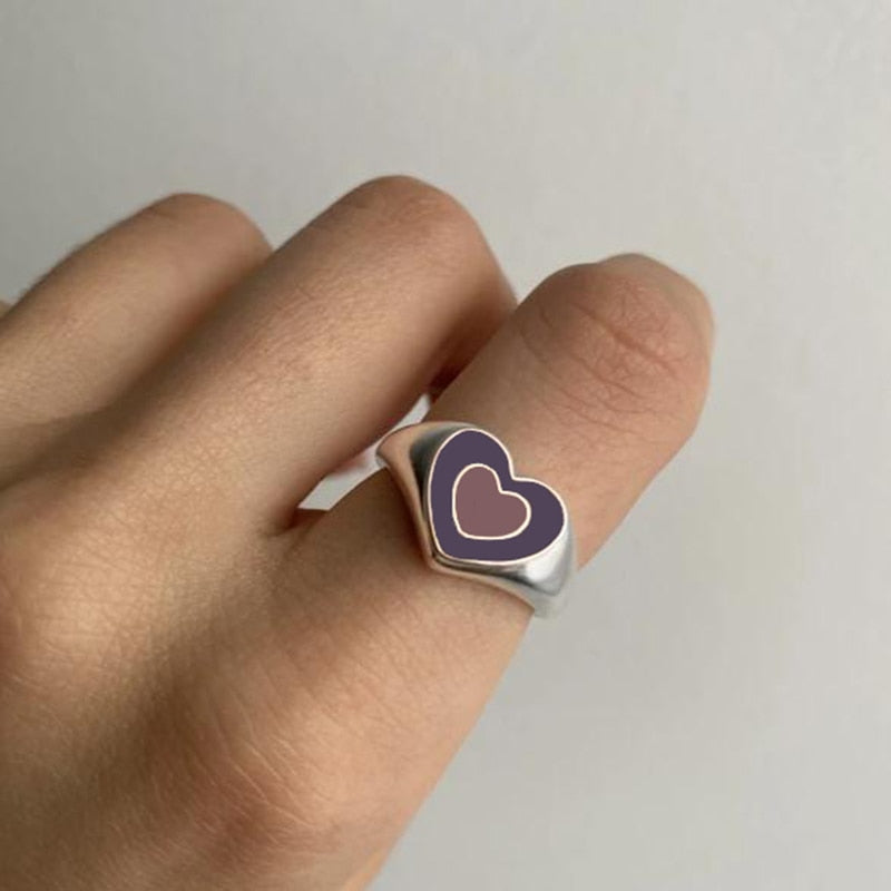Creatieve Liefdes Hart Ring