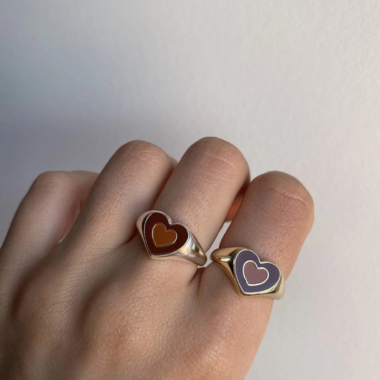 Creatieve Liefdes Hart Ring