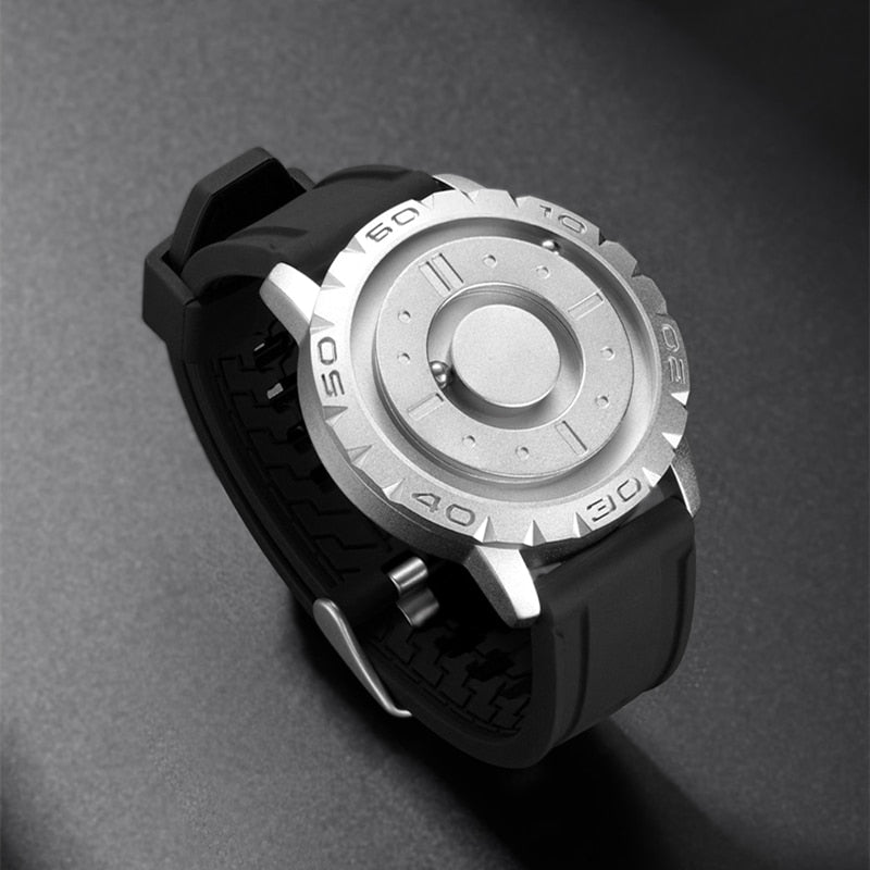 IJzeren Bal Magnetische Wijs Horloge voor Heren
