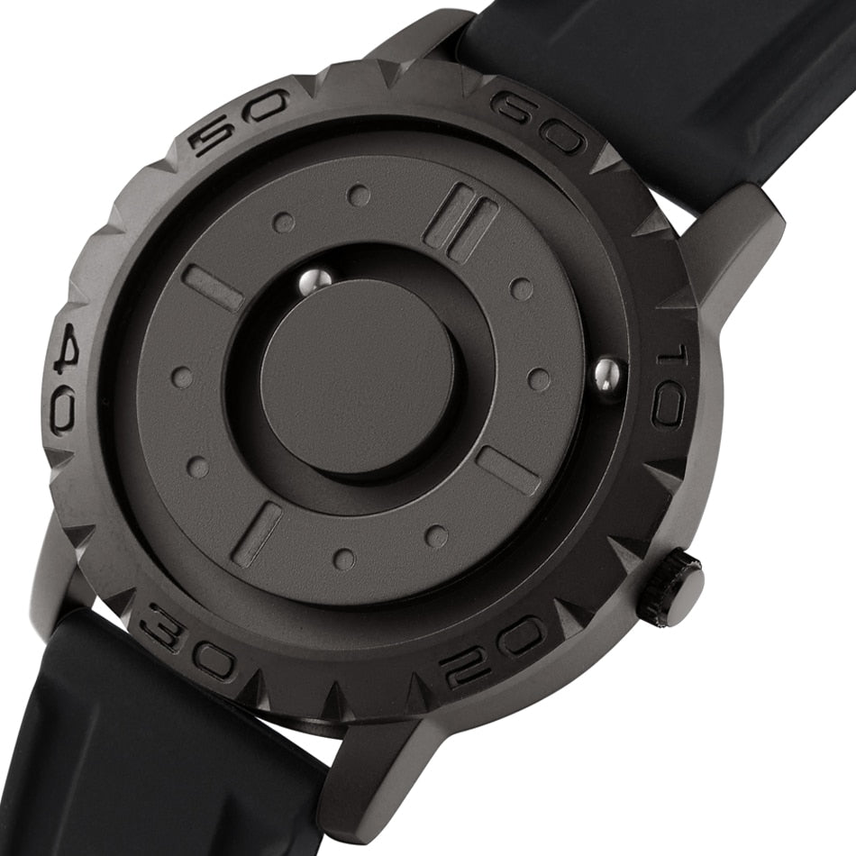 IJzeren Bal Magnetische Wijs Horloge voor Heren