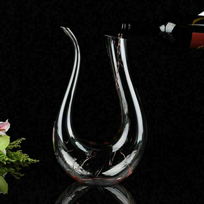 Kristallen U-vormige Wijnkaraf 1500ml