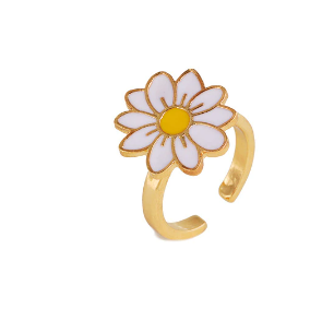 Draaiende Fidget Spinner Ring Voor Dames