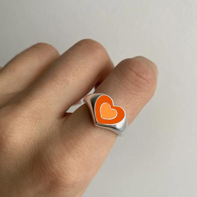 Creatieve Liefdes Hart Ring