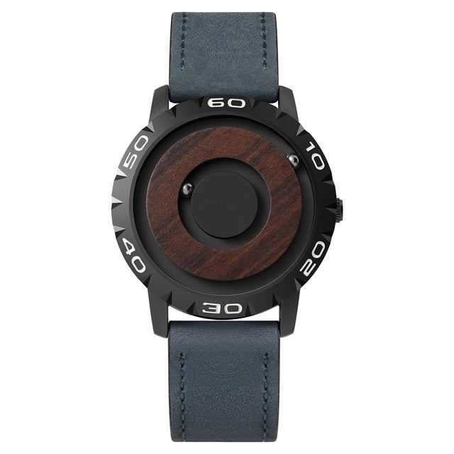 IJzeren Bal Magnetische Wijs Horloge voor Heren