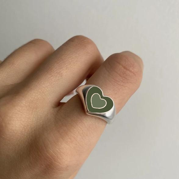Creatieve Liefdes Hart Ring