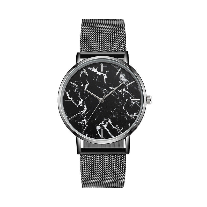 Modieus Roségoud Mesh Band Creatief Marmeren Dames Polshorloge Luxe Dames Quartz Horloges Cadeaus Relogio Feminino Dropshipping