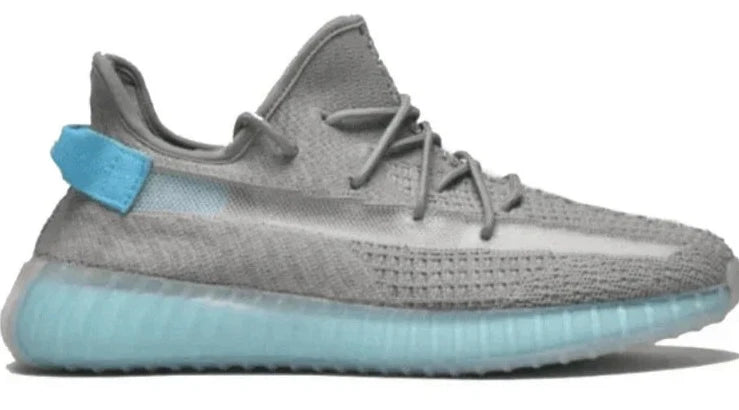 ADIDAS YEEZY BOOST 350 V2 "GRAY WITH LIGHT BLUE