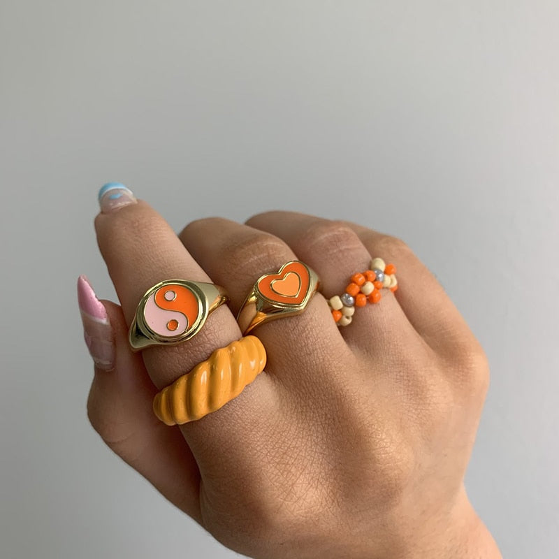 Creatieve Liefdes Hart Ring