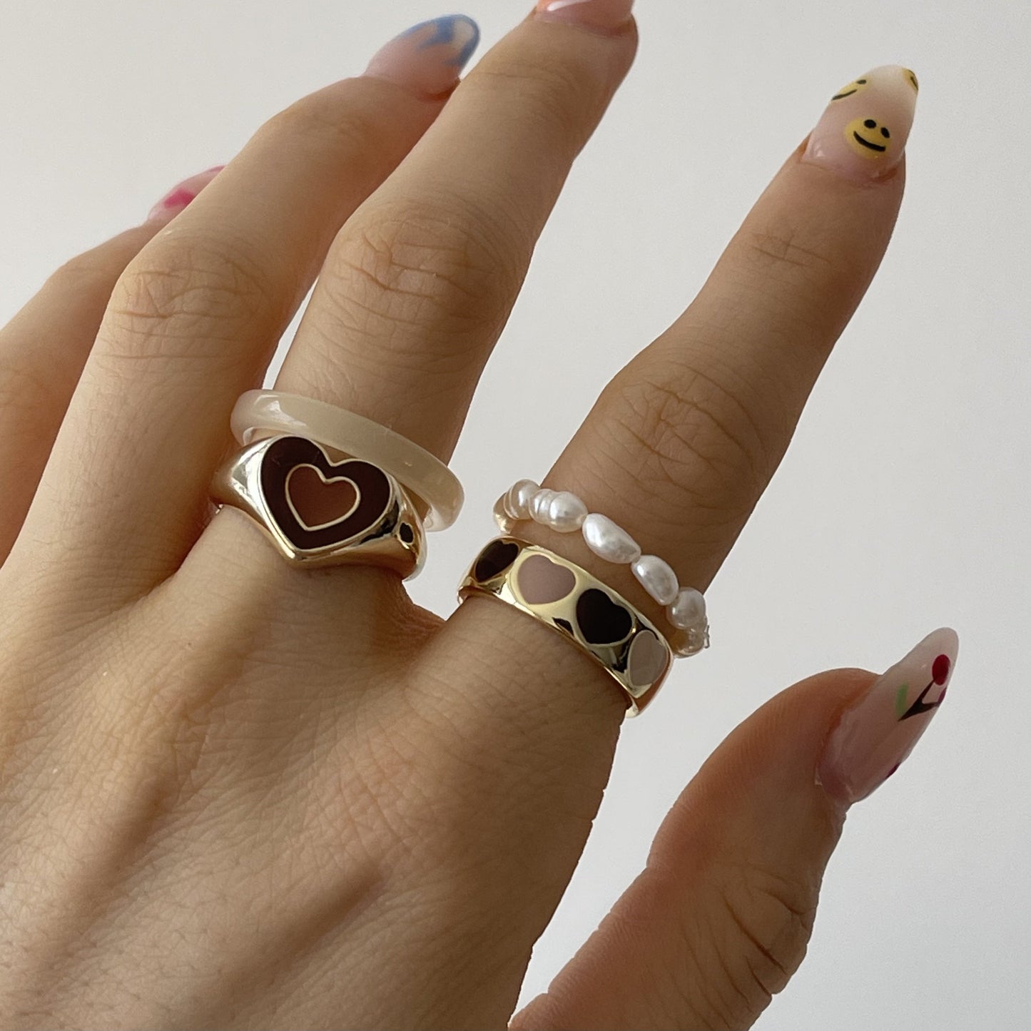 Creatieve Liefdes Hart Ring
